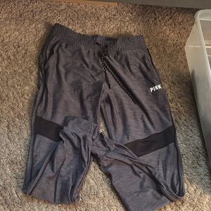 PINK Victoria's Secret Gray Track Pants
